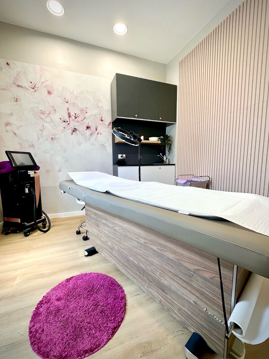 Interno della cabina estetica Cliantha